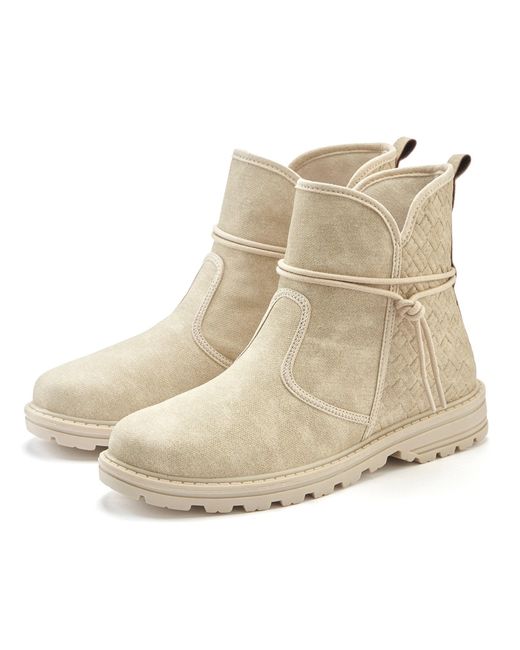 Vivance by Lascana Metallic Stiefelette