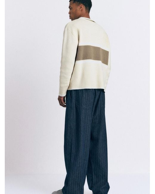 Pull&Bear Pullover in White für Herren