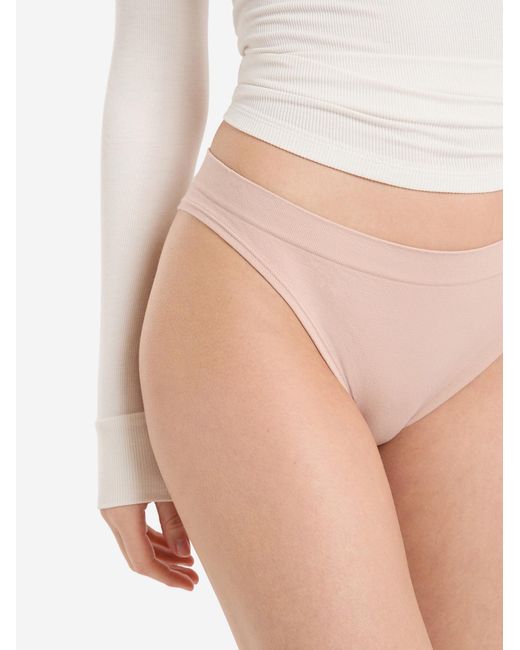 Etam White String Amande