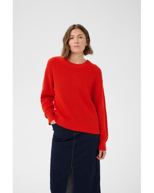 Part Two Red Pullover