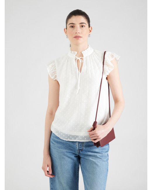 Vila White Bluse 'Viedee'