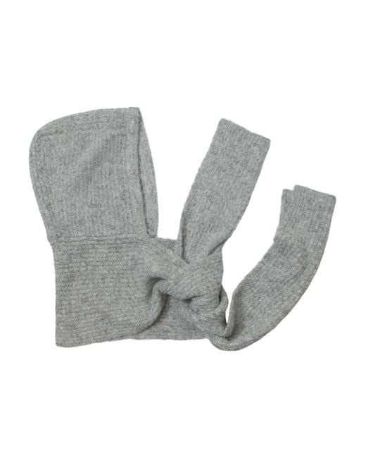 Object Gray Balaclava Schal