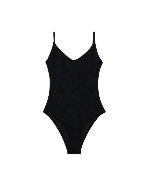 Mango Black Badeanzug 'Ocean'