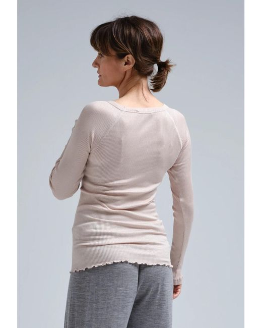 Seamless Basic Natural Pullover