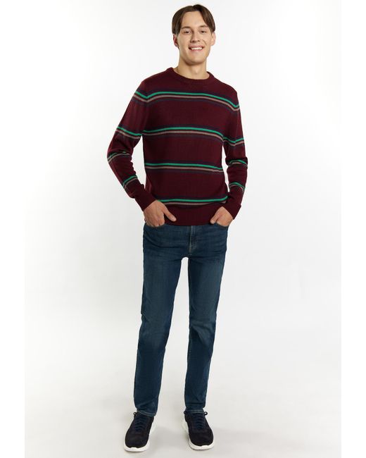 Mo Pullover Rovic in Red für Herren