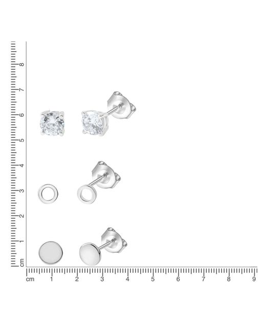 CELESTA White Ohrstecker Set