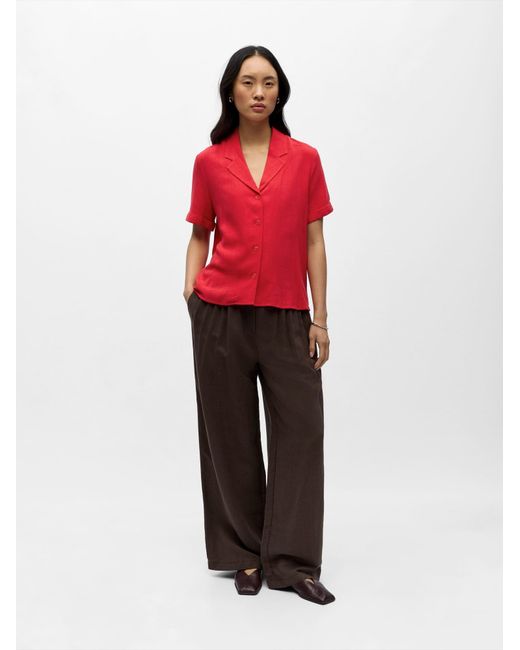 Object Red Bluse Objsanne