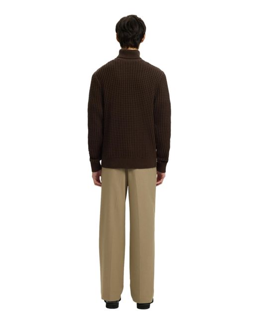 SELECTED Pullover Slhtom in Brown für Herren