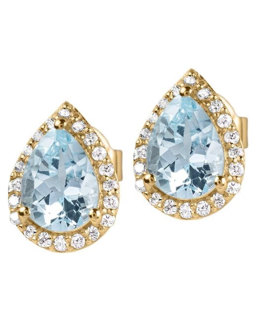 Jacques Lemans Blue Ohrringe