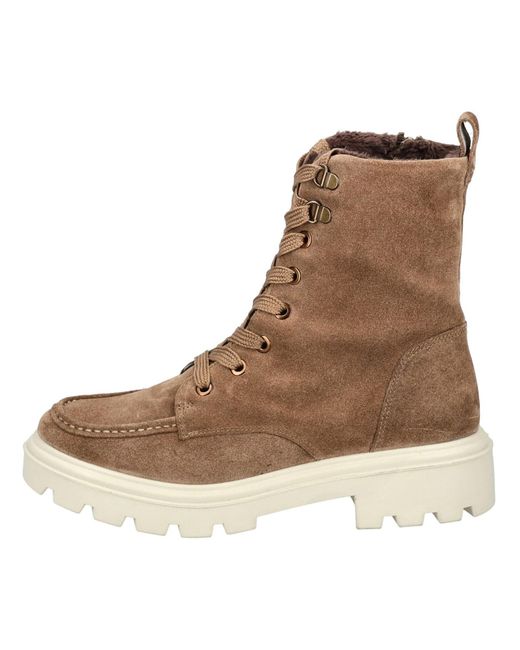 Ara Natural Schnürstiefelette