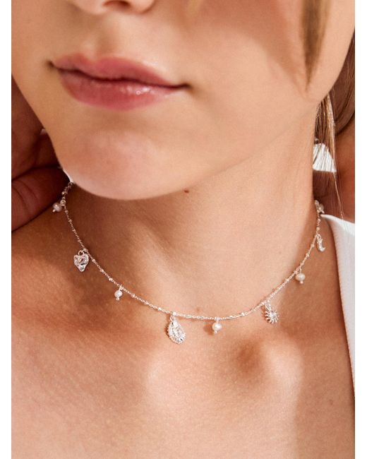Pilgrim White Kette Mylan