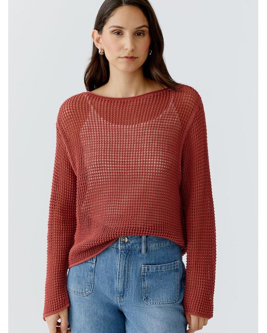 Ouí Red Pullover
