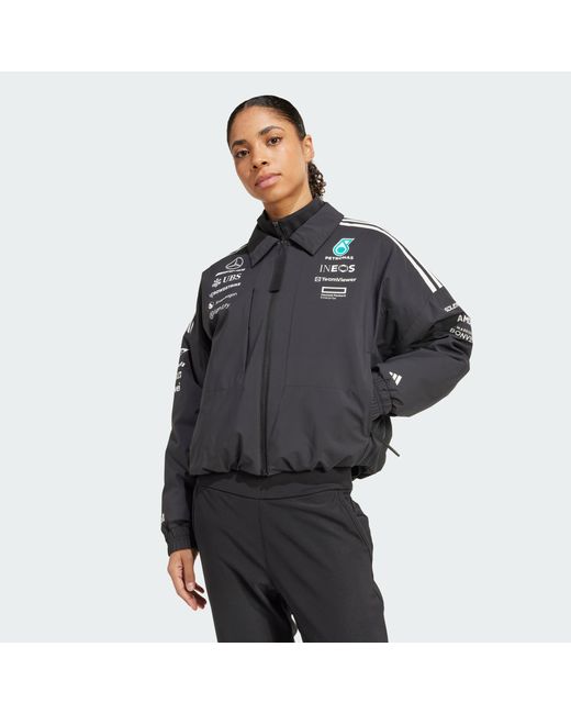 Adidas Originals Black Sportjacke Mercedes