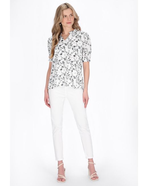 Usha White Bluse