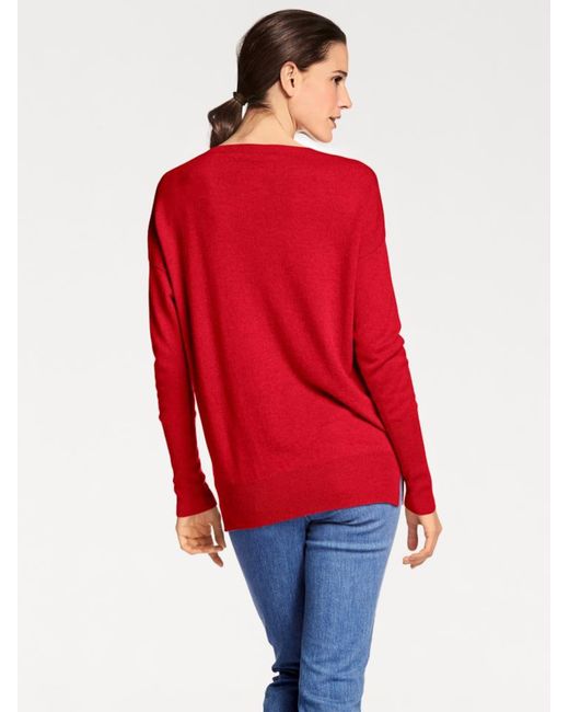 heine Red Pullover