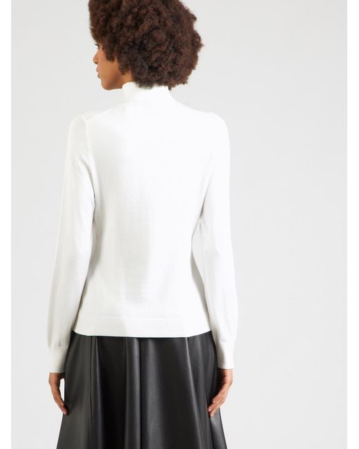Comma, White Pullover