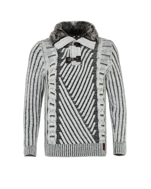 Cipo & Baxx Pullover in Gray für Herren
