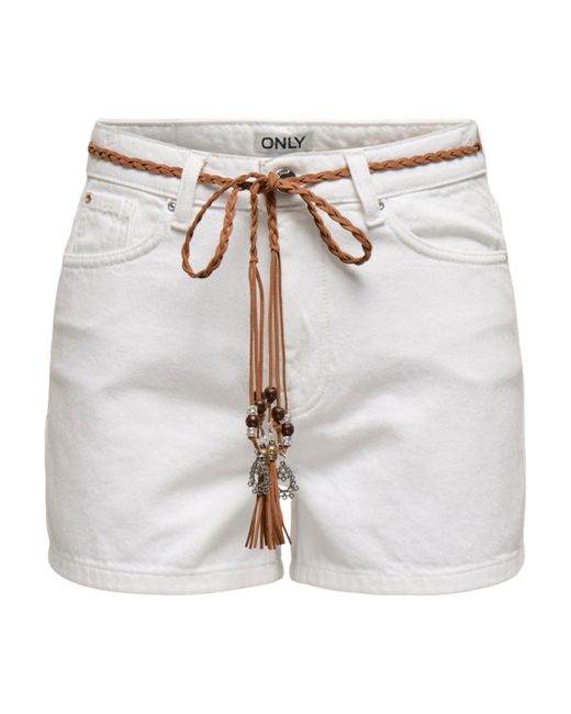 ONLY White Shorts 'Onlkelly'