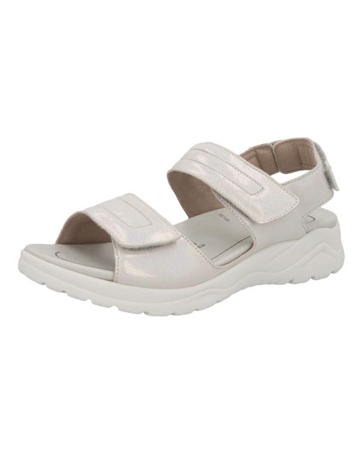 SOLIDUS White Sandale Haika