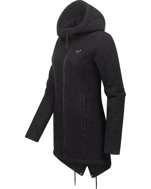 Ragwear Black Sweatjacke 'Wingi'