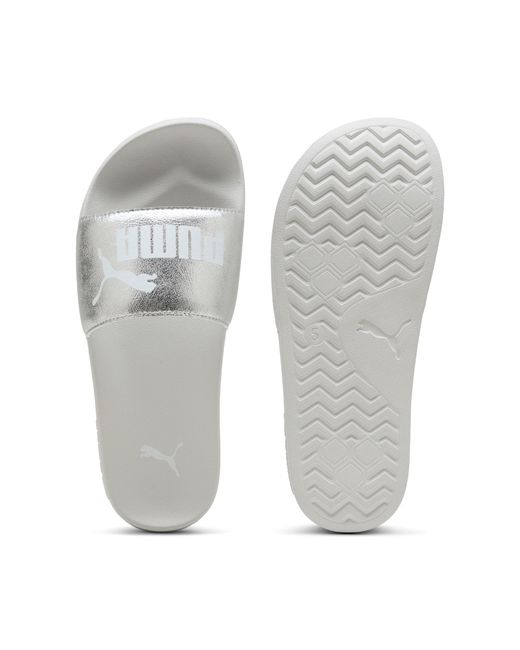 PUMA White Pantolette Leadcat 2.0