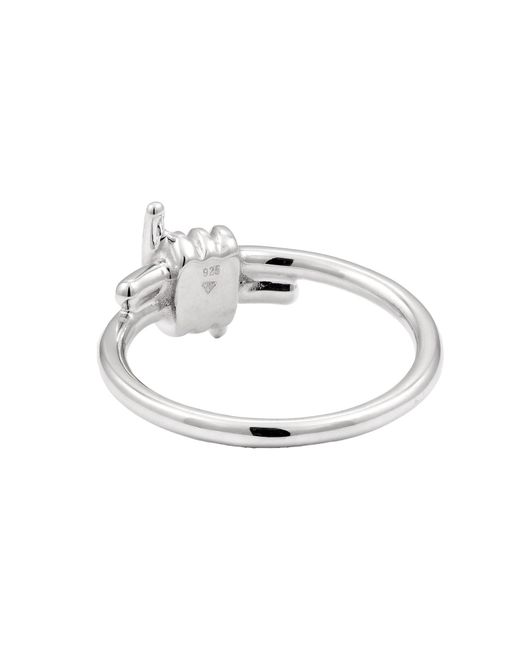 Kuzzoi Ring in White für Herren