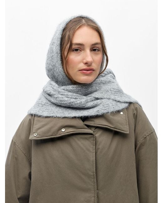 Object Gray Balaclava Schal