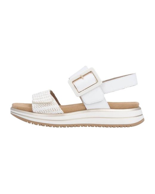 Remonte White Sandale Basic
