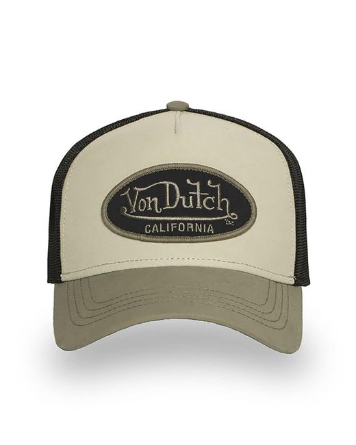 Von Dutch Cap Poly in Green für Herren