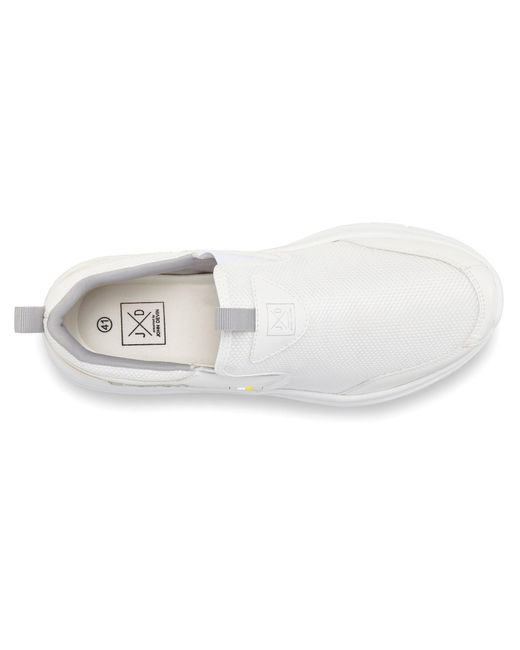 John Devin Slip On in White für Herren