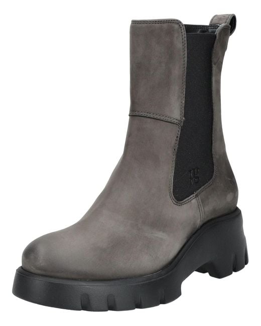 Paul Green Gray Stiefelette