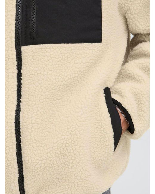 Solid Fleecejacke Walther in Natural für Herren