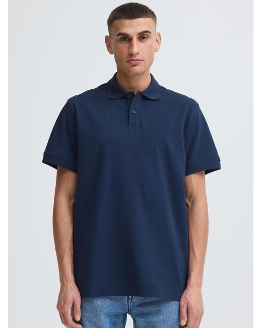 Solid Poloshirt Sdbetova in Blue für Herren