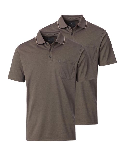 CASA MODA Shirt Basic in Gray für Herren