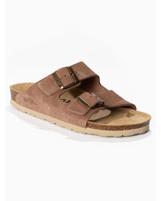 Bayton Brown Pantolette 'Atlas'