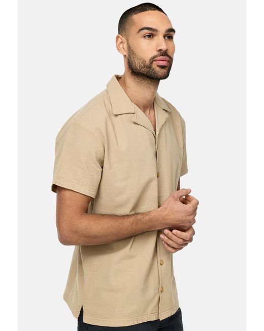 INDICODE Hemd Rycroft in Natural für Herren