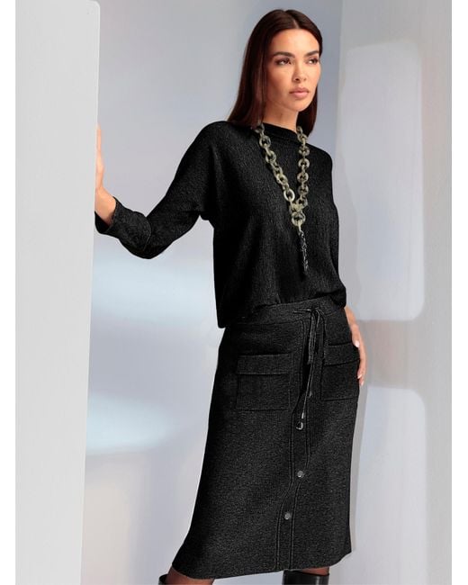 heine Black Pullover