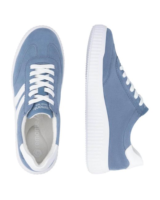Remonte Blue Sneaker Low Basic
