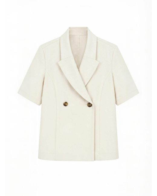 Opal Studio White Blazers Sassi