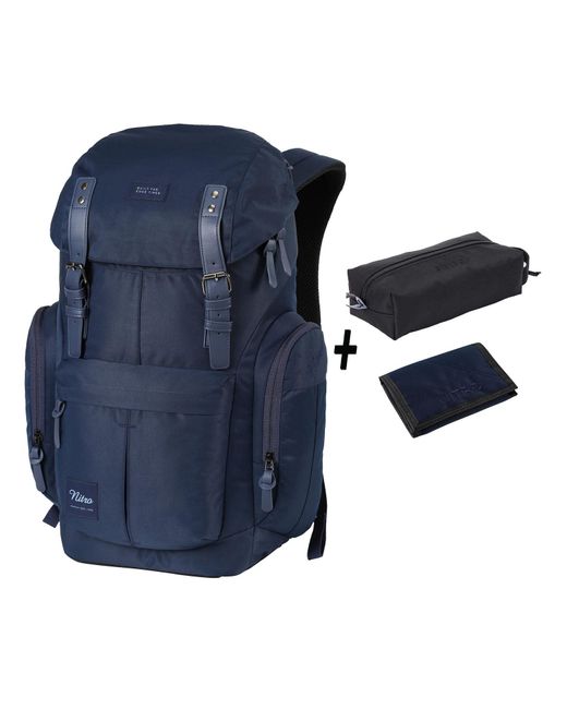 Nitro Blue Rucksack Set Daypacker
