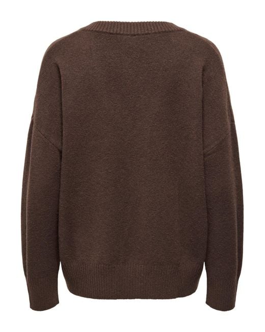 ONLY Brown Pullover