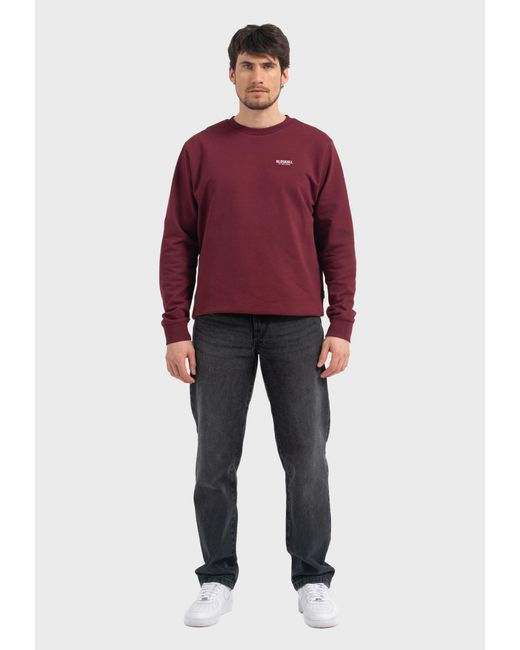 Oldskull Sweatshirt Basic Osk in Purple für Herren