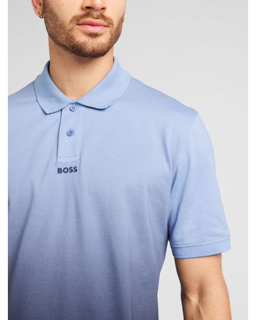 Boss Poloshirt in Blue für Herren