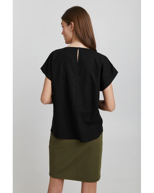 Oxmo Black Bluse