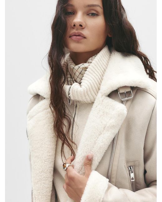 Pull&Bear White Jacke