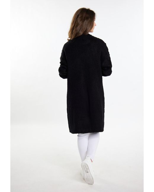 usha WHITE LABEL Black Strickjacke