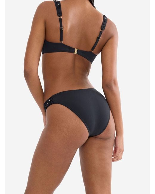 Triumph Black Tai-Bikinislip Label Palina Love By The Sea