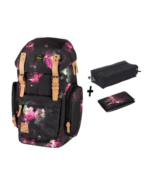 Nitro Black Rucksack Set Daypacker