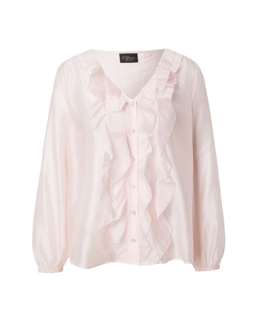 S.oliver Pink Oliver Label Bluse