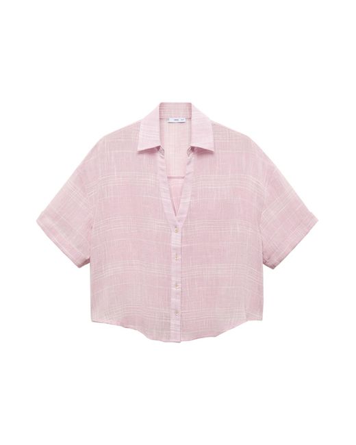 Mango Pink Bluse 'coconut'